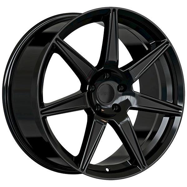 Art Replica Wheels - Replica 349 - Black - Satin Black - 20" x 9", 35 Offset, 5x114.3 (Bolt pattern), 70.6mm HUB