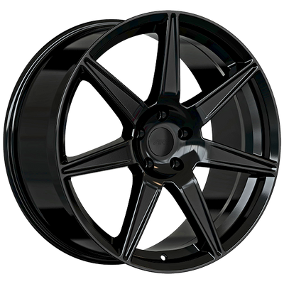 Art Replica Wheels - Replica 349 - Black - Satin Black - 20" x 10.5", 45 Offset, 5x114.3 (Bolt pattern), 70.6mm HUB