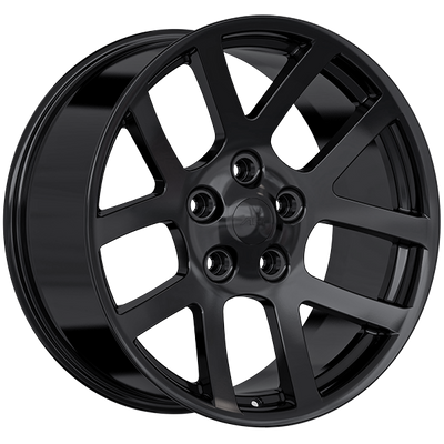 Art Replica Wheels - Replica 350 - Black - Satin Black - 20" x 9", 19 Offset, 5x139.7 (Bolt pattern), 77.8mm HUB