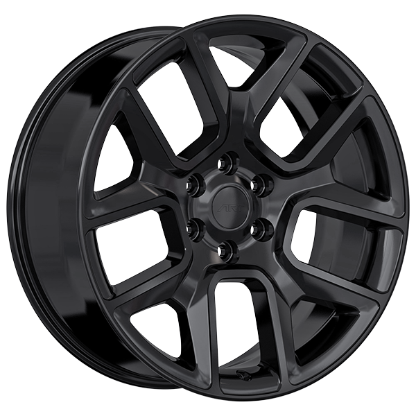 Art Replica Wheels - Replica 352 - Black - Satin Black - 22" x 9", 19 Offset, 6x139.7 (Bolt pattern), 77.8mm HUB
