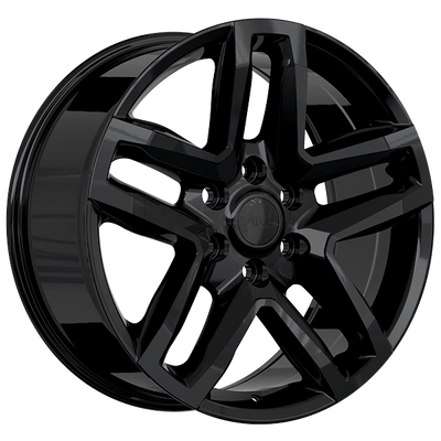 Art Replica Wheels - Replica 353 - Black - Gloss Black - 20" x 9", 35 Offset, 6x135 (Bolt pattern), 87.1mm HUB