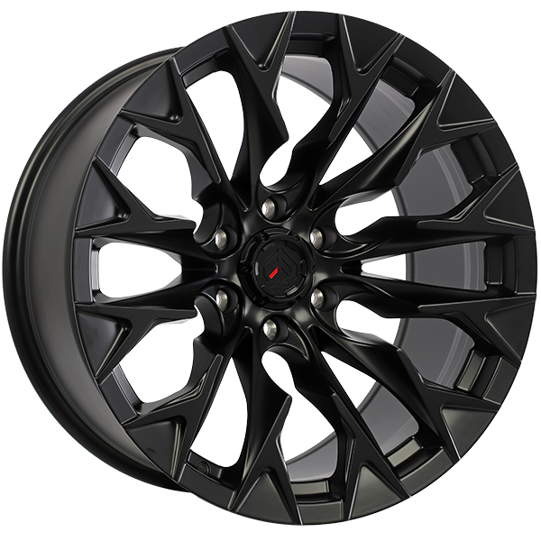 Forged Offroad - XR104 - Black - Satin Black - 20" x 10", -18 Offset, 6x135 (Bolt pattern), 87.10mm HUB