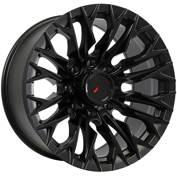 Forged Offroad - XR105 - Black - Satin Black - 20" x 10", -18 Offset, 8x165.1 (Bolt pattern), 125.10mm HUB