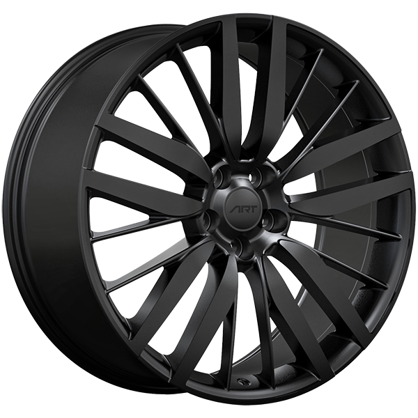 Art Replica Wheels - REPLICA 356 - Black - Satin Black - 22" x 9.5", 45 Offset, 5x120 (Bolt pattern), 72.60mm HUB
