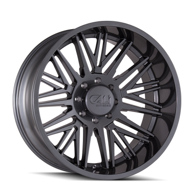 Cali Off-Road - RAWKON - Grey - GRAPHITE - 20" x 12", -51 Offset, 8x165.1 (Bolt Pattern), 130.8mm HUB