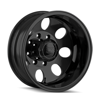 Ion Alloy - 167 - Black - MATTE BLACK - 17" x 6.5", -142 Offset, 8x210 (Bolt Pattern), 154.2mm HUB