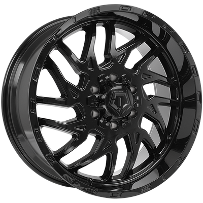 TIS Wheels - 544GB - Black - Gloss Black - 20" x 9", 17 Offset, 6x135/139.7 (Bolt pattern), 106.10mm HUB