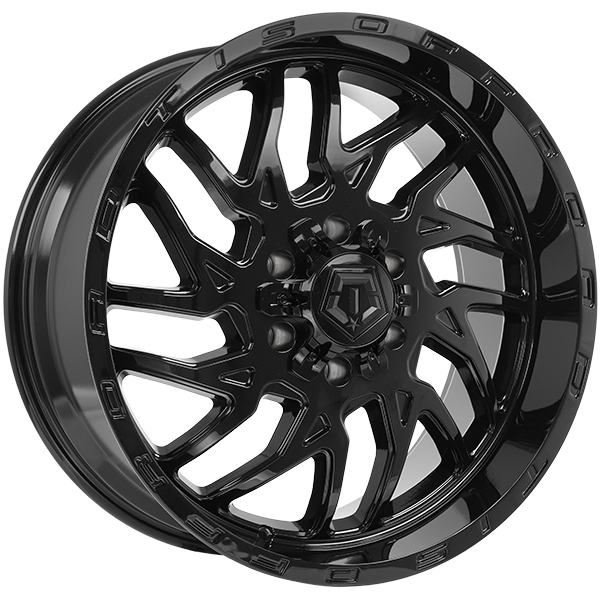 TIS Wheels - 544GB - Black - Gloss Black - 20" x 9", 17 Offset, 6x135/139.7 (Bolt pattern), 106.10mm HUB