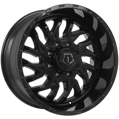 TIS Wheels - 544GB - Black - Gloss Black - 20" x 10", -25 Offset, 8x165.1 (Bolt pattern), 125.20mm HUB
