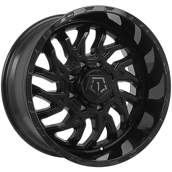 TIS Wheels - 544GB - Black - Gloss Black - 20" x 10", -25 Offset, 8x165.1 (Bolt pattern), 125.20mm HUB