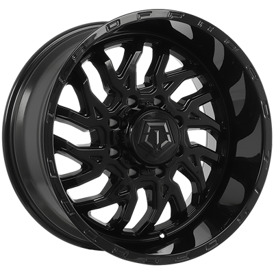 TIS Wheels - 544GB - Black - Gloss Black - 20" x 10", -25 Offset, 8x170 (Bolt pattern), 125.20mm HUB