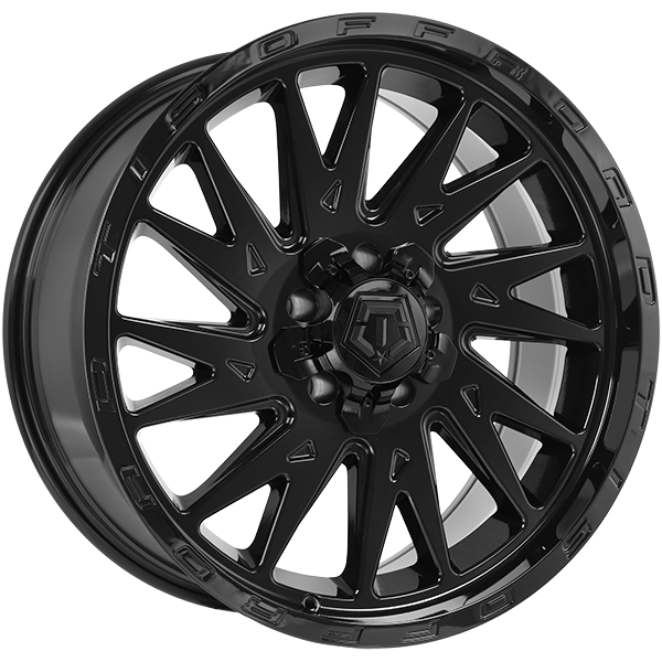 TIS Wheels - 547B - Black - Gloss Black - 20" x 9", 0 Offset, 5x127/139.7 (Bolt pattern), 78.10mm HUB