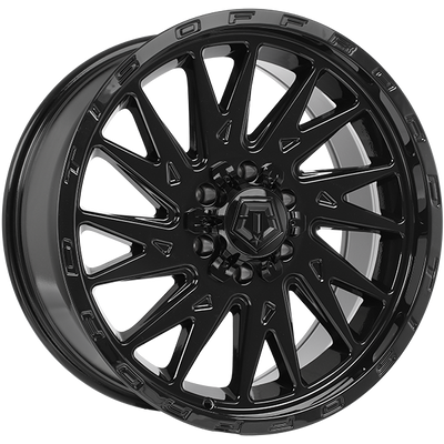 TIS Wheels - 547B - Black - Gloss Black - 20" x 9", 18 Offset, 6x135/139.7 (Bolt pattern), 106.10mm HUB