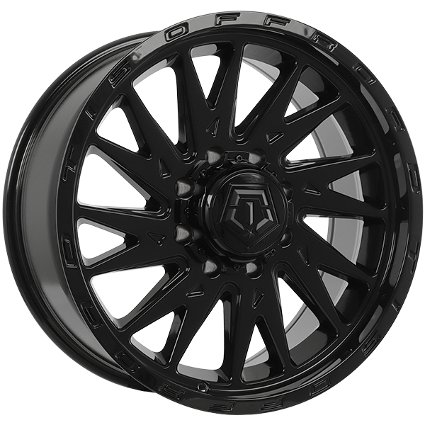 TIS Wheels - 547B - Black - Gloss Black - 20" x 9", 0 Offset, 8x165.1 (Bolt pattern), 125.20mm HUB