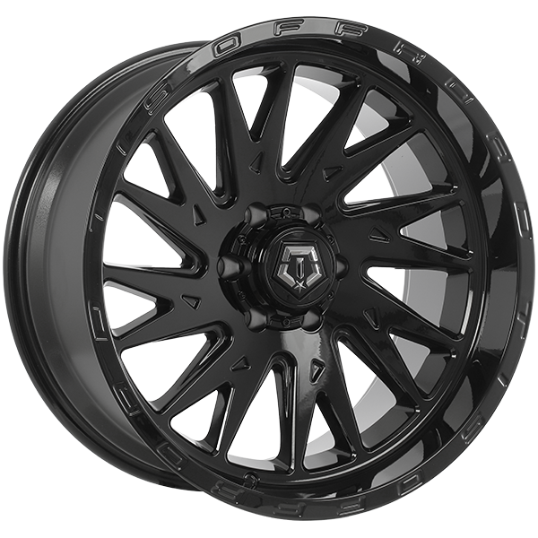 TIS Wheels - 547B - Black - Gloss Black - 20" x 10", -19 Offset, 6x135 (Bolt pattern), 87.10mm HUB