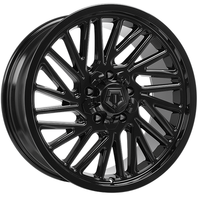 TIS Wheels - 553B - Black - Gloss Black - 20" x 9", 18 Offset, 5x127/139.7 (Bolt pattern), 87.10mm HUB