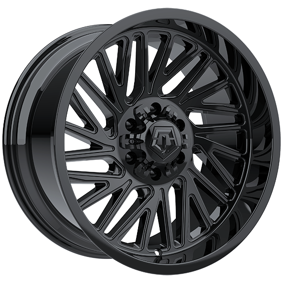 TIS Wheels - 553B - Black - Gloss Black - 20" x 10", -12 Offset, 5x114.3/127 (Bolt pattern), 78.10mm HUB