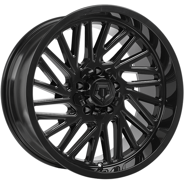 TIS Wheels - 553B - Black - Gloss Black - 20" x 10", -12 Offset, 5x127/139.7 (Bolt pattern), 87.10mm HUB