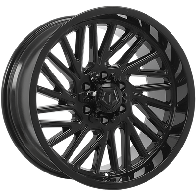 TIS Wheels - 553B - Black - Gloss Black - 20" x 10", -12 Offset, 6x135/139.7 (Bolt pattern), 106.10mm HUB