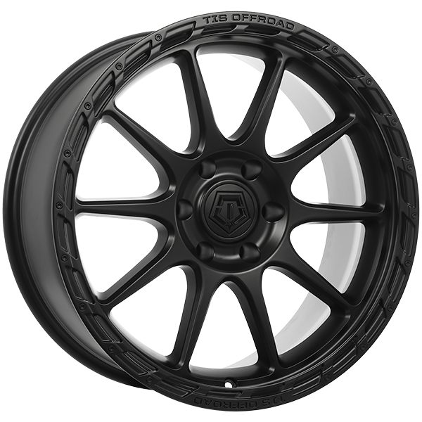 TIS Wheels - 563B - Black - Satin Black - 20" x 9", 0 Offset, 6x135 (Bolt pattern), 87.10mm HUB