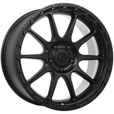 TIS Wheels - 563B - Black - Satin Black - 20" x 9", 0 Offset, 5x127 (Bolt pattern), 78.10mm HUB