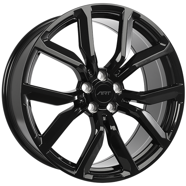 Art Replica Wheels - Replica 201 - Black - Satin Black - 22" x 9.5", 45 Offset, 5x120 (Bolt pattern), 72.6mm HUB