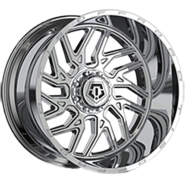 TIS Wheels - 544C - Chrome - 20" x 9", 0 Offset, 6x135/139.7 (Bolt pattern), 108.1mm HUB