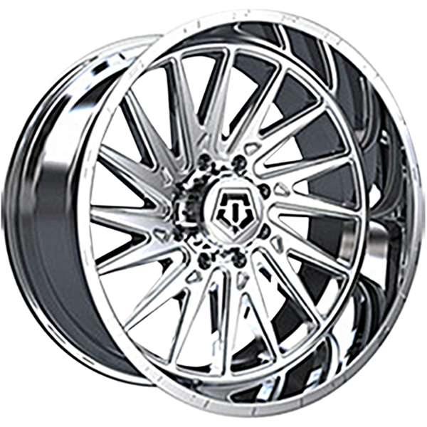 TIS Wheels - 547B - Chrome - 22" x 12", -44 Offset, 8x170 (Bolt pattern), 125.2mm HUB