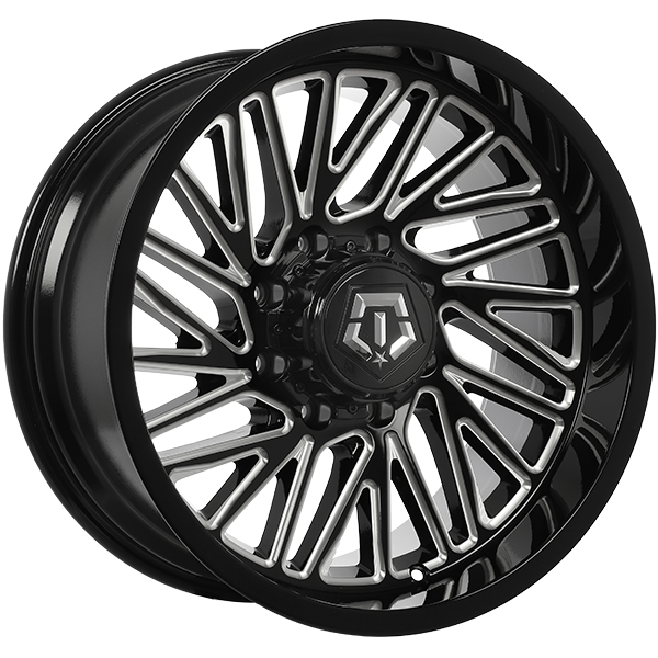 TIS Wheels - 553BM - Black - Gloss Black - 22" x 10", 10 Offset, 8x170 (Bolt pattern), 125.2mm HUB