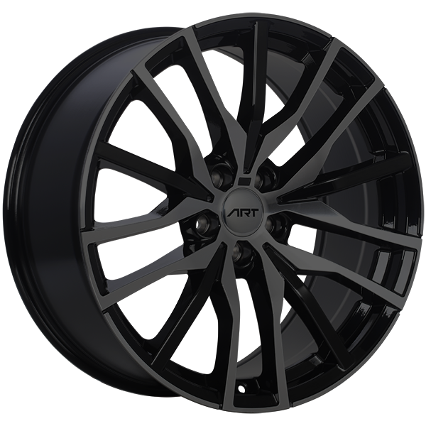 Art Replica Wheels - Replica 188 - Black - Gloss Black - 20" x 9", 35 Offset, 5x112 (Bolt pattern), 66.6mm HUB