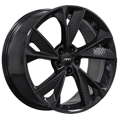 Art Replica Wheels - Replica 231 - Black - Gloss Black - 18" x 8", 35 Offset, 5x112 (Bolt pattern), 66.5mm HUB