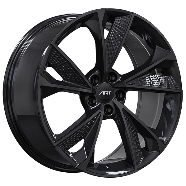 Art Replica Wheels - Replica 231 - Black - Gloss Black - 18" x 8", 35 Offset, 5x112 (Bolt pattern), 66.5mm HUB