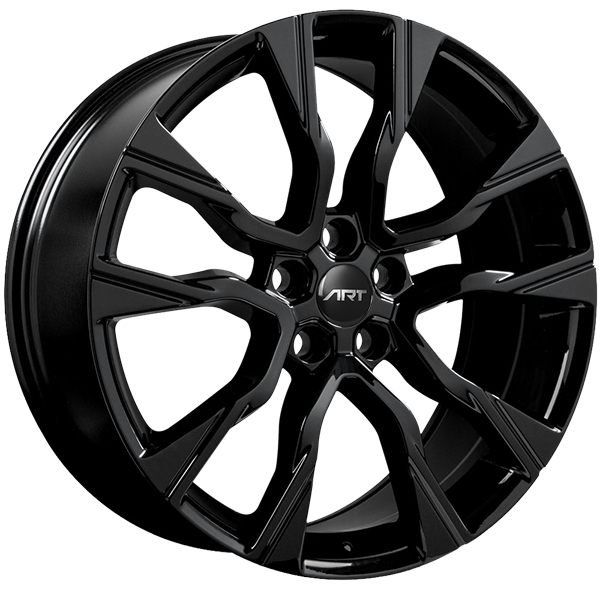 Art Replica Wheels - Replica 292 - Black - Gloss Black - 20" x 9", 45 Offset, 5x120 (Bolt pattern), 72.6mm HUB