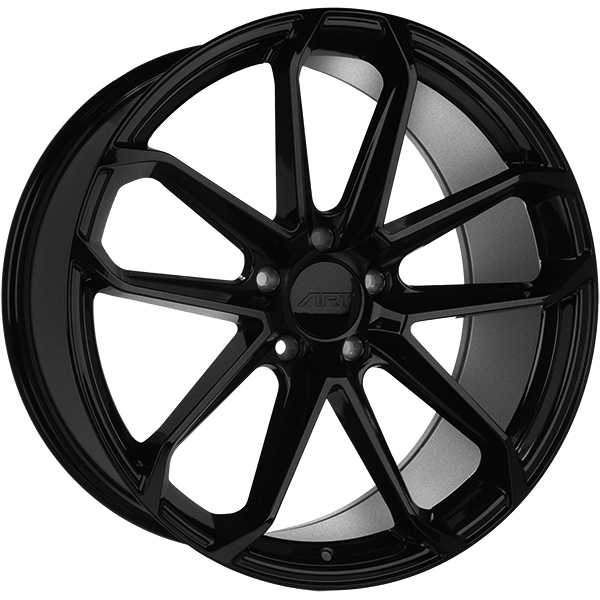 Art Replica Wheels - Replica 295 - Black - Satin Black - 20" x 10", 19 Offset, 5x112 (Bolt pattern), 66.5mm HUB