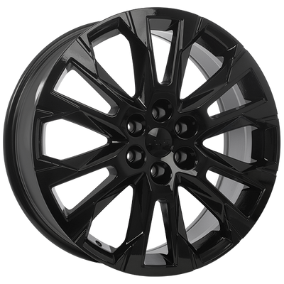 Art Replica Wheels - Replica 306 - Black - Gloss Black - 20" x 8", 35 Offset, 6x132 (Bolt pattern), 74.5mm HUB