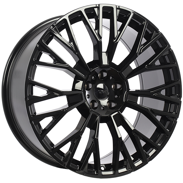 Art Replica Wheels - Replica 314 - Black - Gloss Black - 21" x 10.5", 43 Offset, 5x112 (Bolt pattern), 66.6mm HUB