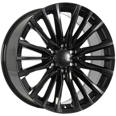 Art Replica Wheels - Replica 330 - Black - Gloss Black - 20" x 9", 27 Offset, 6x139.7 (Bolt pattern), 78.1mm HUB