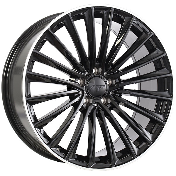 Art Replica Wheels - REPLICA 339 - Black - Gloss Black - 20" x 8.5", 35 Offset, 5x112 (Bolt pattern), 66.60mm HUB