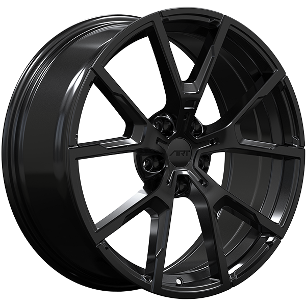 Art Replica Wheels - Replica 362 - Black - Gloss Black - 18" x 8", 25 Offset, 5x112 (Bolt pattern), 66.6mm HUB