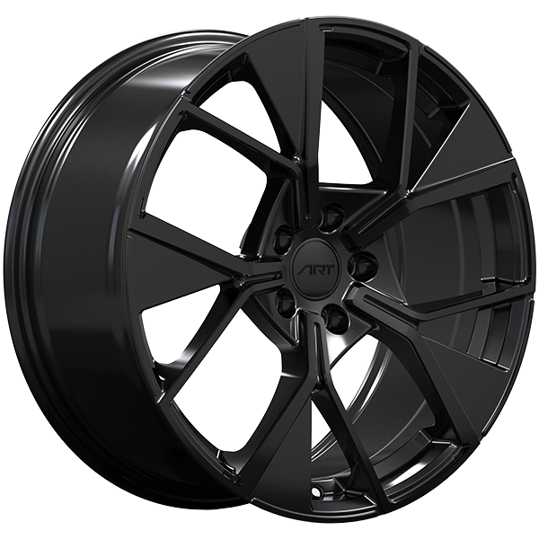 Art Replica Wheels - Replica 364 - Black - Gloss Black - 19" x 8.5", 38 Offset, 5x112 (Bolt pattern), 57.1mm HUB