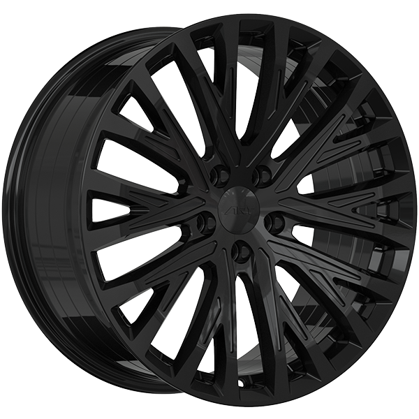 Art Replica Wheels - Replica 368 - Black - Gloss Black - 19" x 8.5", 35 Offset, 5x112 (Bolt pattern), 66.5mm HUB