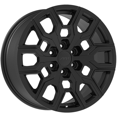 Art Replica Wheels - Replica 370 - Black - Satin Black - 18" x 8.5", 33 Offset, 6x139.7 (Bolt pattern), 78.1mm HUB