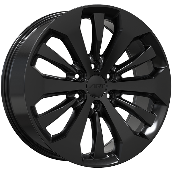 Art Replica Wheels - Replica 372 - Black - Gloss Black - 20" x 8.5", 44 Offset, 6x135 (Bolt pattern), 87.1mm HUB