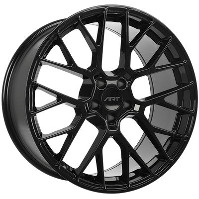 Art Replica Wheels - Replica 98 - Black - Gloss Black - 20" x 9", 45 Offset, 5x130 (Bolt pattern), 71.5mm HUB