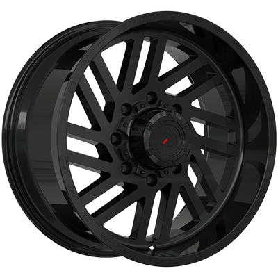 Forged Offroad - XR107 - Black - Gloss Black - 20" x 10", -12 Offset, 8x165.1 (Bolt pattern), 125.1mm HUB