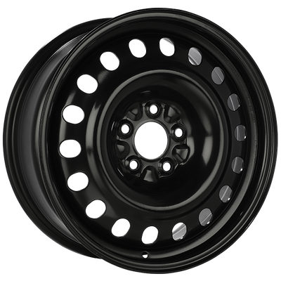 RNB - Steel Wheel - Black - Black E-Coating - 18" x 8", 43 Offset, 8x180 (Bolt pattern), 124.1mm HUB
