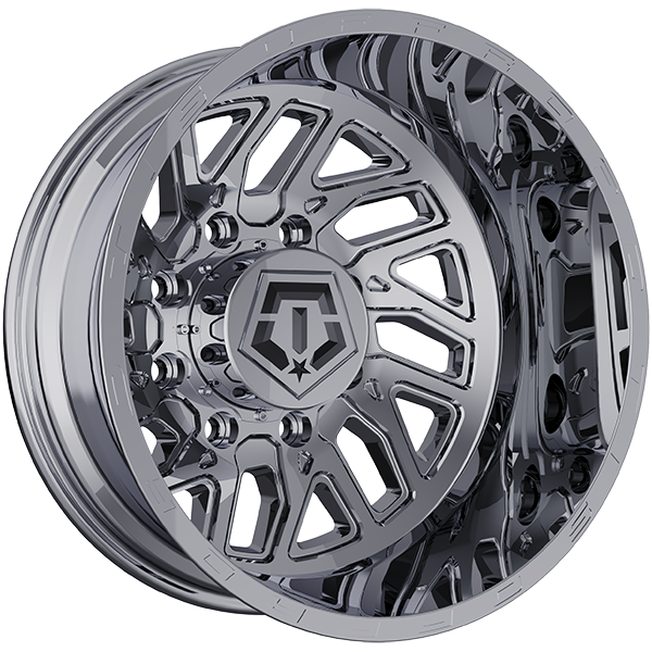 TIS Wheels - 544C - Chrome - 22" x 8.5", 115 Offset, 8x210 (Bolt pattern), 154.3mm HUB
