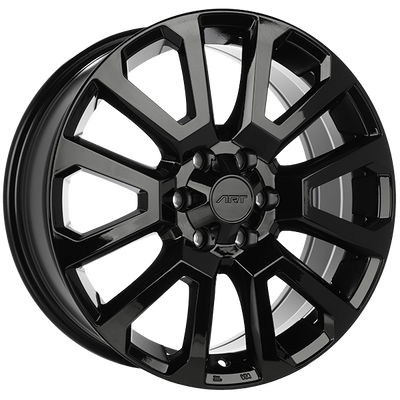 Art Replica Wheels - Replica 256 - Black - Gloss Black - 17" x 7.5", 45 Offset, 6x139.7 (Bolt pattern), 95.1mm HUB