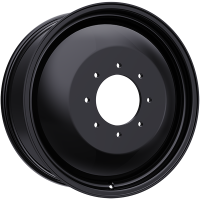 TIS Wheels - D20B - Black - Gloss Black - 20" x 8.25", 115 Offset, 8x200 (Bolt pattern), 156.17mm HUB
