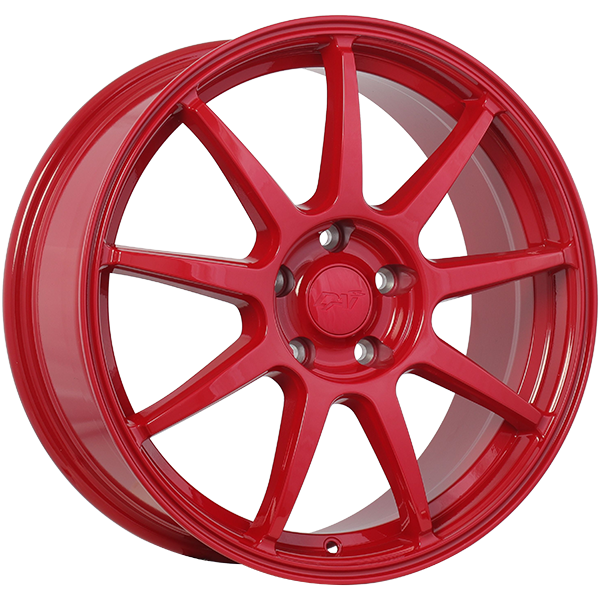 Dai Alloys - REV - Red - 16" x 7", 40 Offset, 5x114.3 (Bolt pattern), 67.1mm HUB